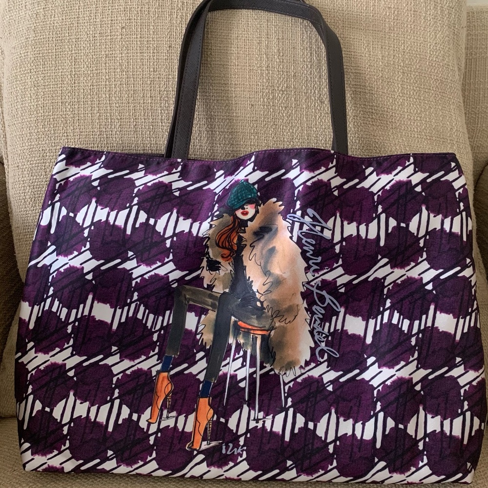 Henri Bendel Reversible Tote: 1 Tote - 2 Looks (SOLD)